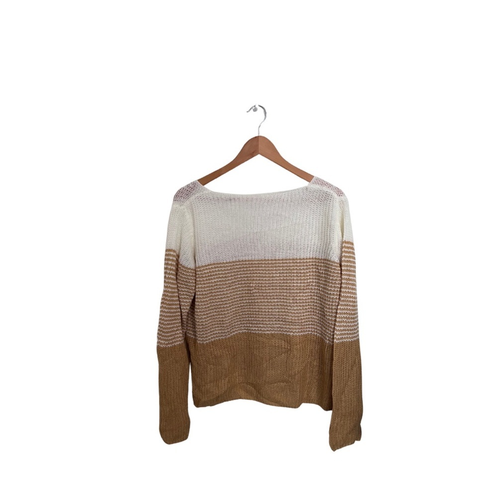 Women's Colorblock Sweater - Picture 2 of 5